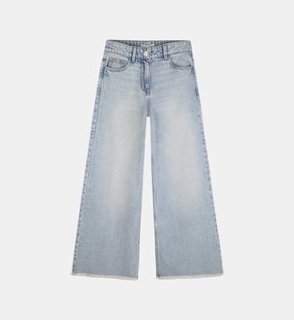 Pantalon en denim - Billieblush - Bleu délavé