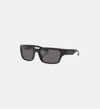Lunettes de soleil Rectangulaire GG2240S - Gucci - Noir