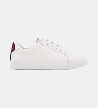 Baskets En Cuir Simone Tongue - Bons Baisers - Blanc