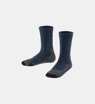 Chaussettes TK2 Laine - Falke - Bleu foncé