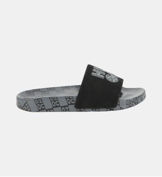 Claquettes en simili - Hugo Kids - Black