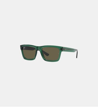 Lunettes de soleil Rectangulaire RB4396 Warren - Ray Ban - Transparent vert