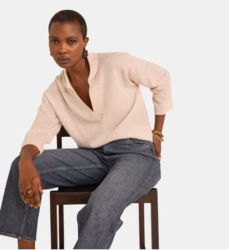Pull À Manches Longues En Cachemire Alicia - Maison 123 - Primerose