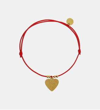 Bracelet élastique Cœur - Les Cléias - Rouge