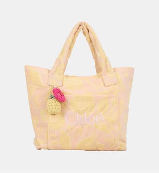 Sac cabas - Chloe Kids - Jaune et marron