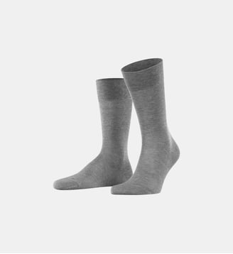 Chaussettes Sensitive Malaga Coton - Falke - Acier mélangé