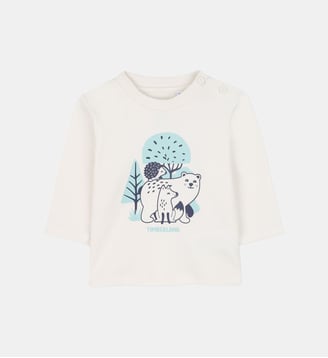 T-shirt manches longues - Timberland - Ivoire