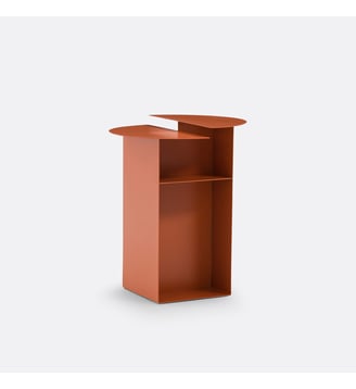 Chevet en métal acier - La Redoute Interieurs - Terracotta