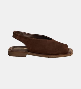 Ballerines Jessy en cuir - Jonak - Marron foncé