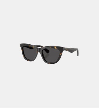 Lunettes de soleil Œil de chat BE4435 - Burberry - Jaune havana