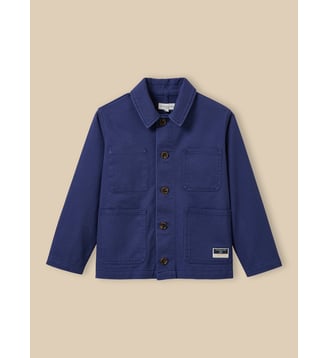 Veste en twill - Cyrillus - Bleu