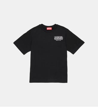 T-shirt avec logo - Diesel Kids - Noir