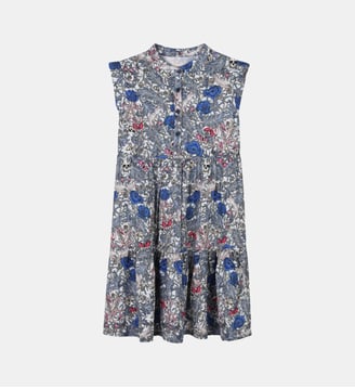 Robe longue imprimée - Zadig&Voltaire Kids - Dark blue