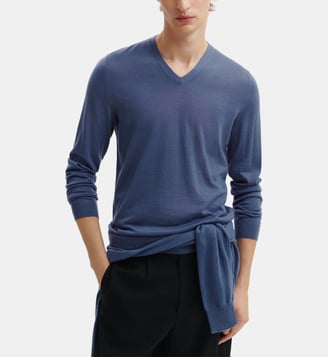 Pull col V ultrafin Bompard
