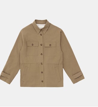 Veste  col chemise uni NOPAL La Petite Etoile