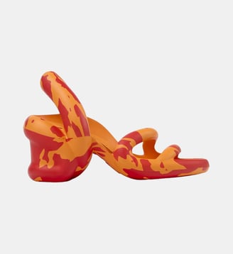 Sandales Kobarah - Camper - Orange rouge