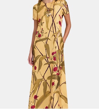 Robe Swing Bamboo Yellow - La DoubleJ - Jaune