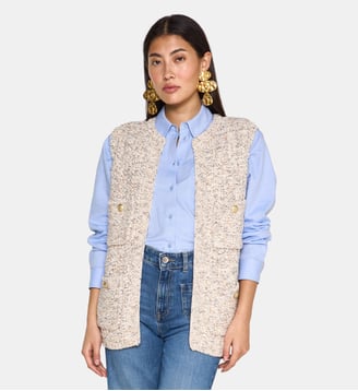 Gilet sans manche Stefie  - Maison 123 - Beige