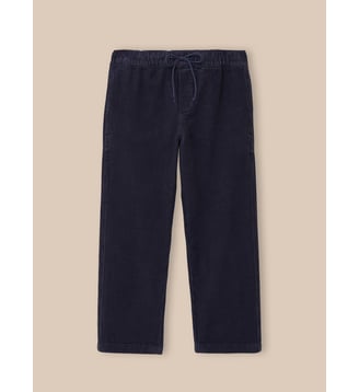 Pantalon relax en velours côtelé - Cyrillus - Marine