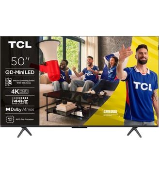TV Mini LED 50C69K (2026) 50" (126 cm) - TCL - Bleu