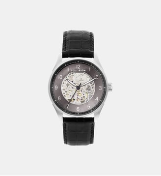 Montre automatique Lucas Gris XC4391IG\15 - Louis Pion - Argenté