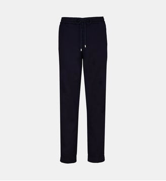 Pantalon en jean et laine - Vilebrequin - Denim obscure