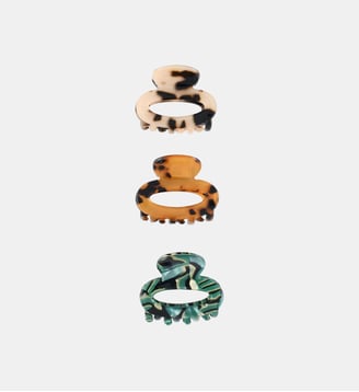 Set de 3 pinces cheveux écaille - Balaboosté - Multicolore