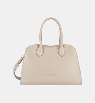 Sac à main Donna Hopper S cuir - Lancaster - Beige