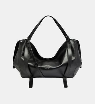 D-One-Sac polochon en cuir - Diesel - Noir