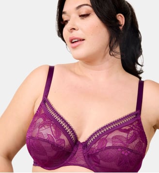 Soutien-gorge Songe avec armatures Violet - Maison Lejaby - Hansa