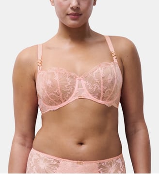 Soutien-gorge corbeille en dentelle - Chantelle - Noir