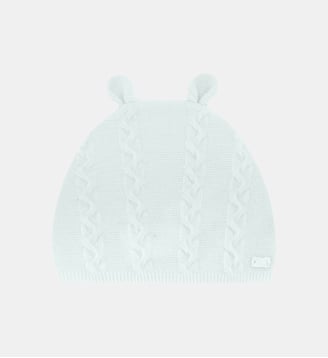 Bonnet -  laine cachemire petit ours - Tartine Et Chocolat - Bleu ciel