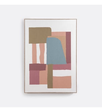 Toile encadrée, 50 x 70 cm - La Redoute Interieurs - Multicolore