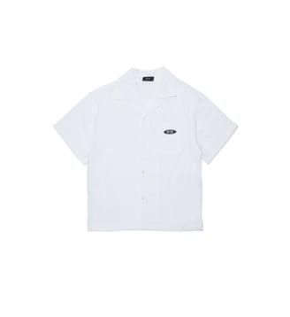 Chemise à manches courtes avec logo - N°21 - Blanc