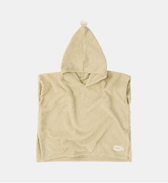 Poncho de bain So Cute 3-5 a - Nobodinoz - Green tea