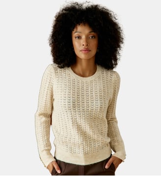 Pull col rond uni MOSKA La Petite Etoile