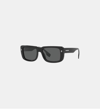 Lunettes de soleil Rectangulaire BE4376U Jarvis - Burberry - Noir
