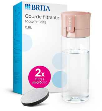 Gourde filtrante filtrante Vital abricot Brita