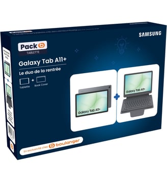 Tablette Android Pack Galaxy Tab A11+ 128Go/Etui Clavier Samsung