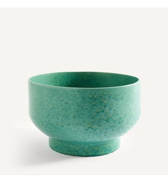 Cache pot en faïence, hauteur 23 cm AM.PM