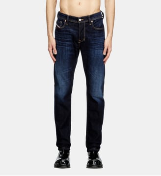 Jean droit 1986 Larkee coton - Diesel - Bleu foncé