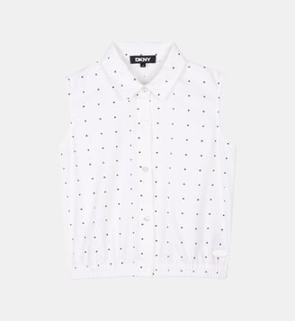 Chemisier sans manche imprimé DKNY