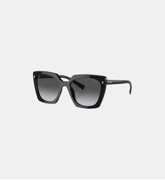 Lunettes de soleil Carré PR 23ZS - Prada - Noir