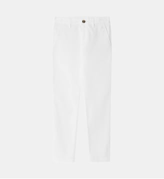 Chino En Coton Stretch Coupe Regular - Hackett London - Off white
