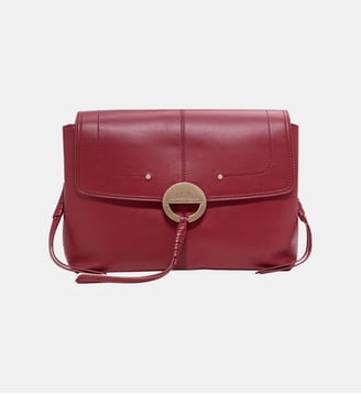Grand Sac Othilia En Cuir - Vanessa Bruno - Framboise