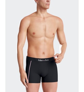 Boxer debrum en coton - Eden Park - Bleu marine