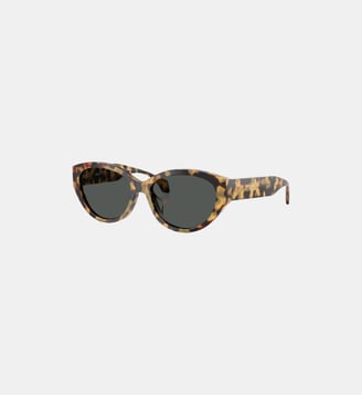 Lunettes de soleil Ovale VE4495D - Versace - Brown et yellow havana