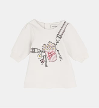 Robe à manches longues - Marc Jacobs Kids - Crème