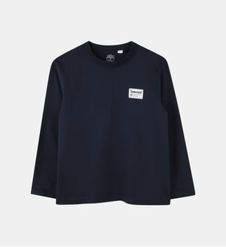 T-shirt uni avec étiquette Timberland