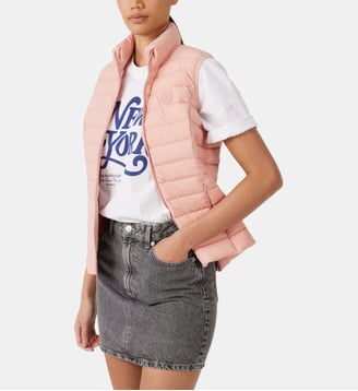 Doudoune sans manches stretch Grenada - Jott - Sable rose